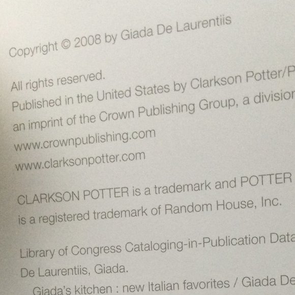 GIADA’S KITCHEN First Edition 2008 - Picture 3 of 9